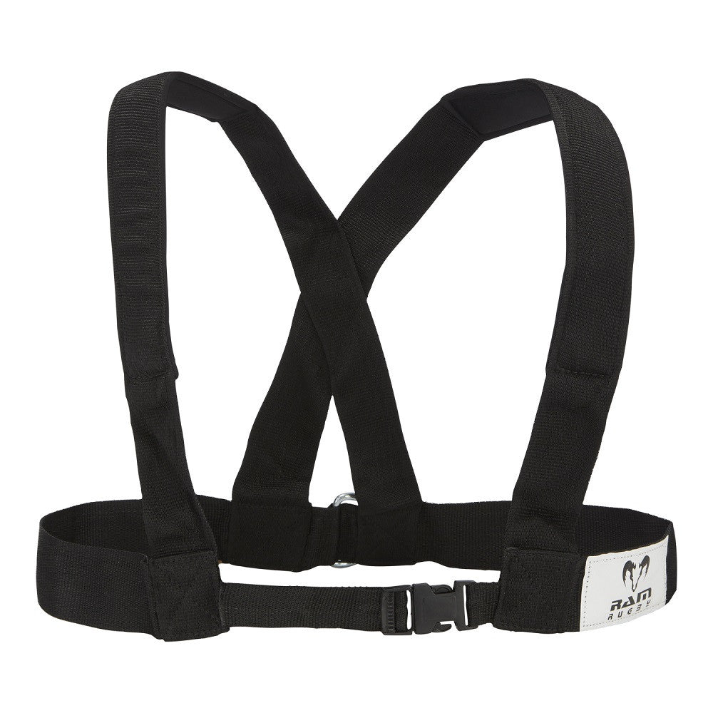 Ram Rugby Power Harness heavy-duty padded fitness training equipment designed for strength and power exercises, durable build