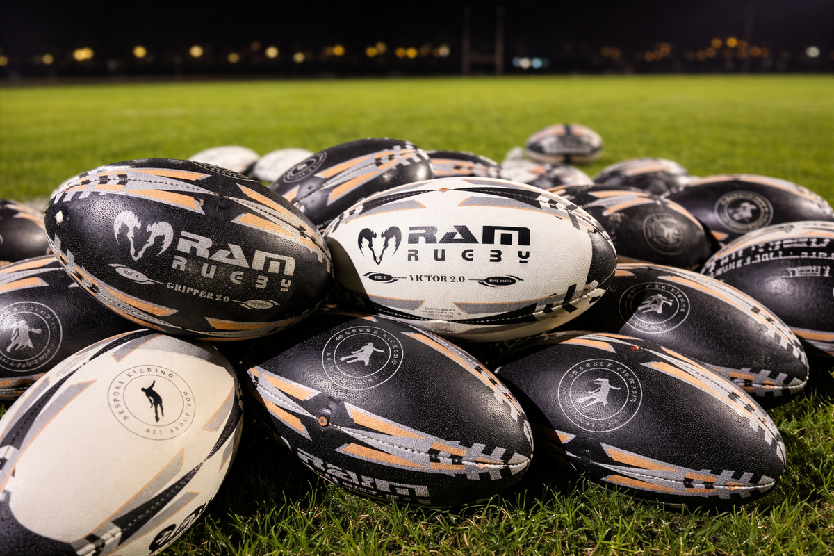Custom rugby balls for clubs: what are your options? | RAM Rugby