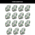 Ram Rugby Academy Trainer Ball Bundle 15 Pack with Storage