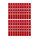 Ram Rugby PVC tag rugby tags 20 pack in red, blue, and yellow, durable 16"x2" replacement tags for tag rugby belts