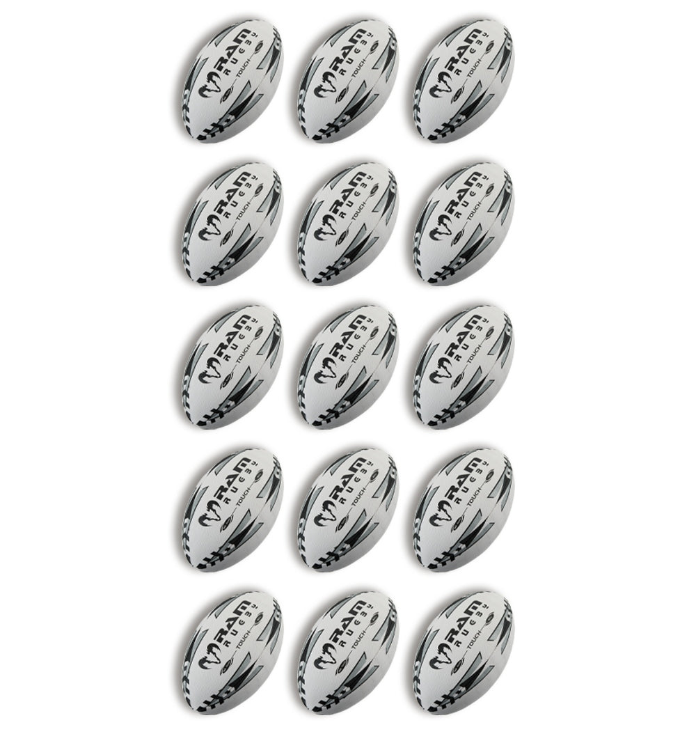 Lot de 15 x Ballons de Rugby Touch Match