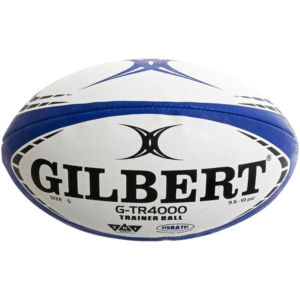 Ballon de rugby d'entraînement Gilbert G-TR4000 - 4 coloris, tailles 3-5