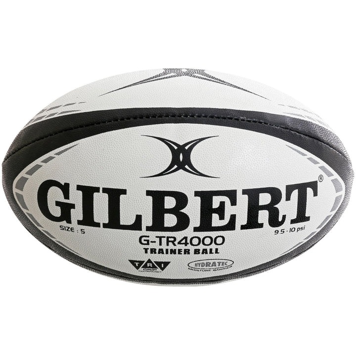 Pallone da rugby da allenamento Gilbert G-TR4000 - 4 colori, misure 3-5