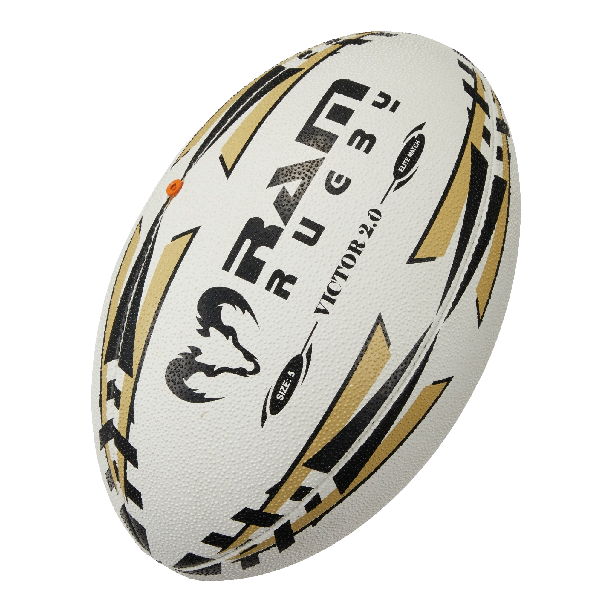 Ballon de rugby Ram Rugby Victor 2.0 Elite Match - Stabilité de vol durable