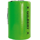 Gilbert Half Tackle Bag in blue and black, durable water-resistant rugby tackle trainer for safe skill development