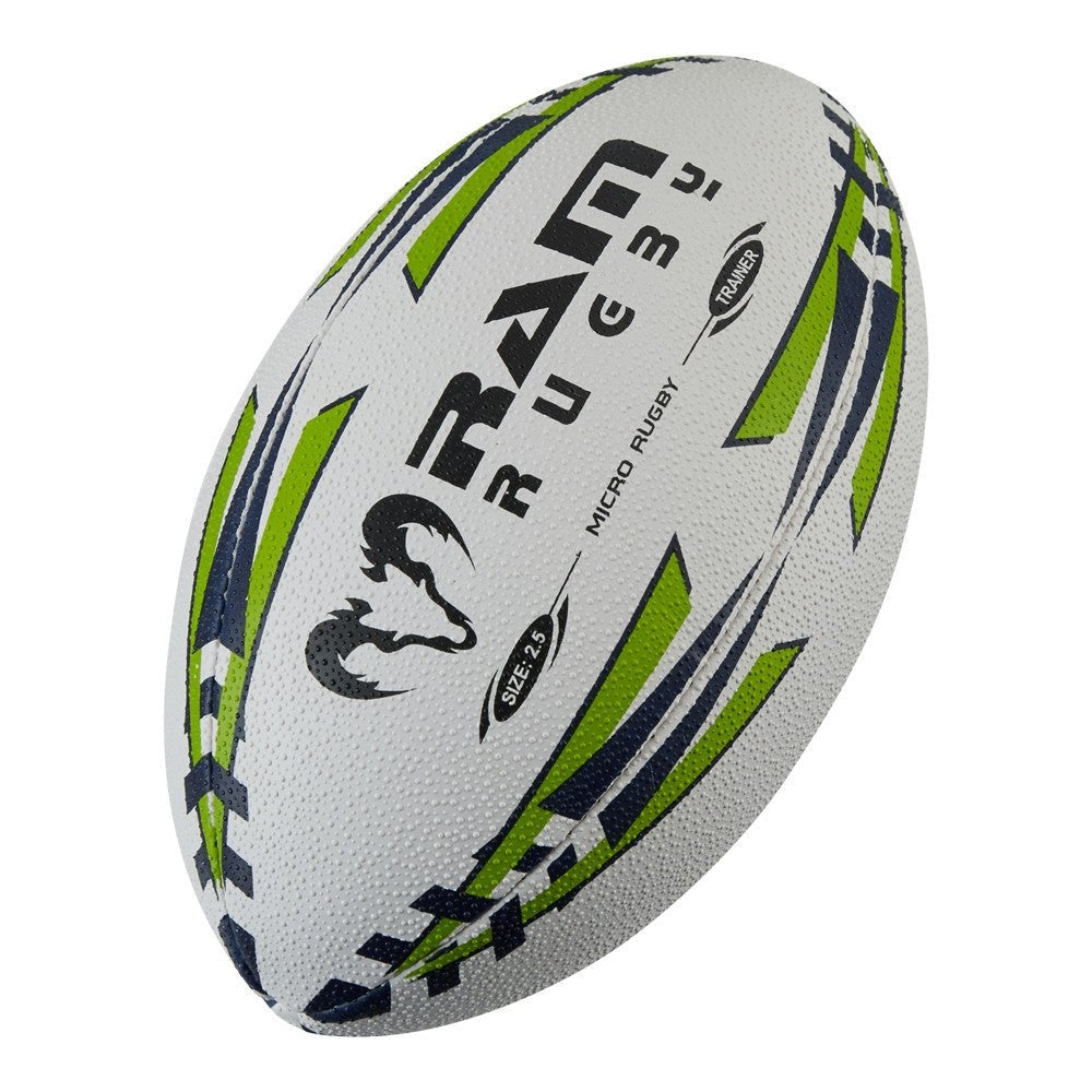 Lot de 30 x Ballons de Rugby d'Entraînement Micro - Taille 2.5