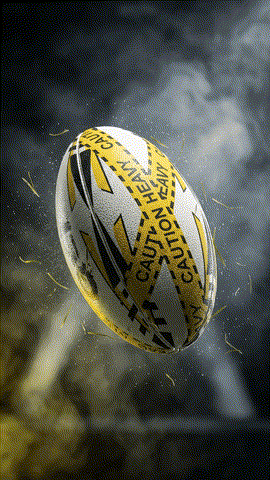 Ram Rugby Pass Developer Pallone da Allenamento Zavorrato per Migliorare il Passaggio